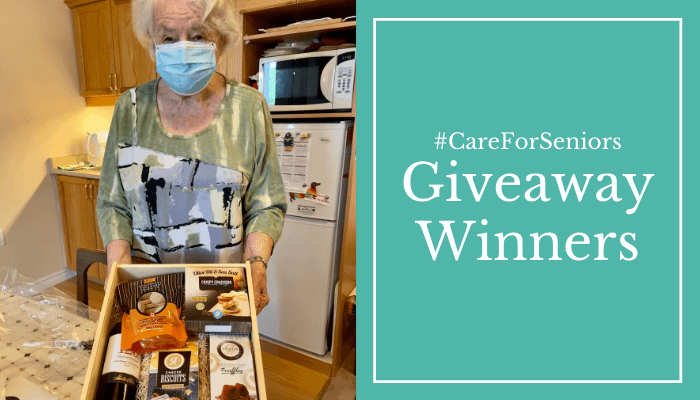#CareForSeniors Giveaway | Resident Winners